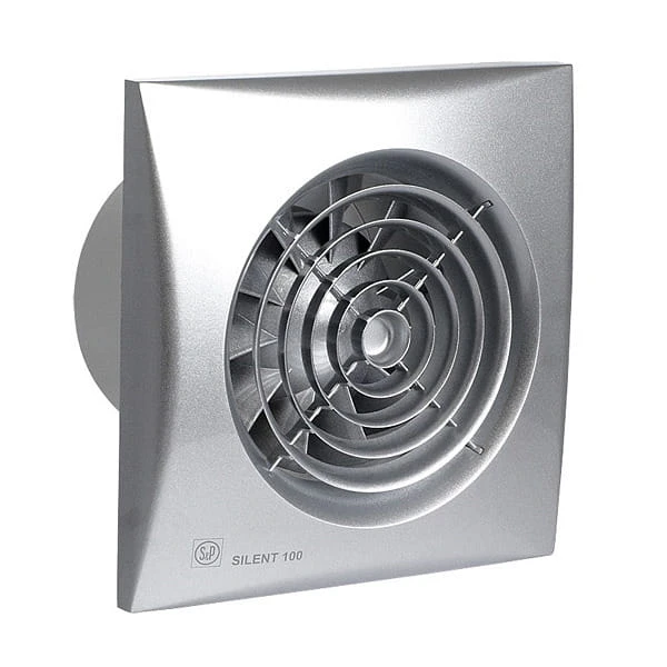 Silent 100 CZ Silver 12V - cichy wentylator łazienkowy 