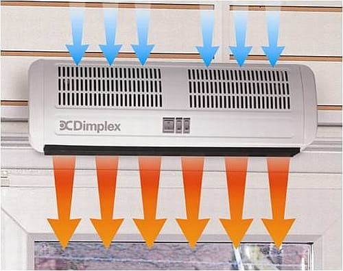 Kurtyna powietrzna DIMPLEX AC3N - DARMOWY TRANSPORT - Kurtyny powietrzne  Dimplex - Kurtyny powietrzne - AC3N - Mk-Went